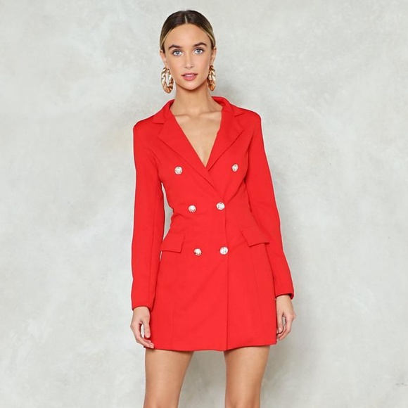 Nasty Gal Dresses & Skirts - NWT Nasty Gal Blazer Dress - Medium